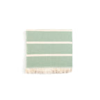 Strandtuch Belém – grün/beige