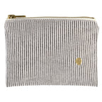 Kosmetikbeutel gestreift  - Grösse S