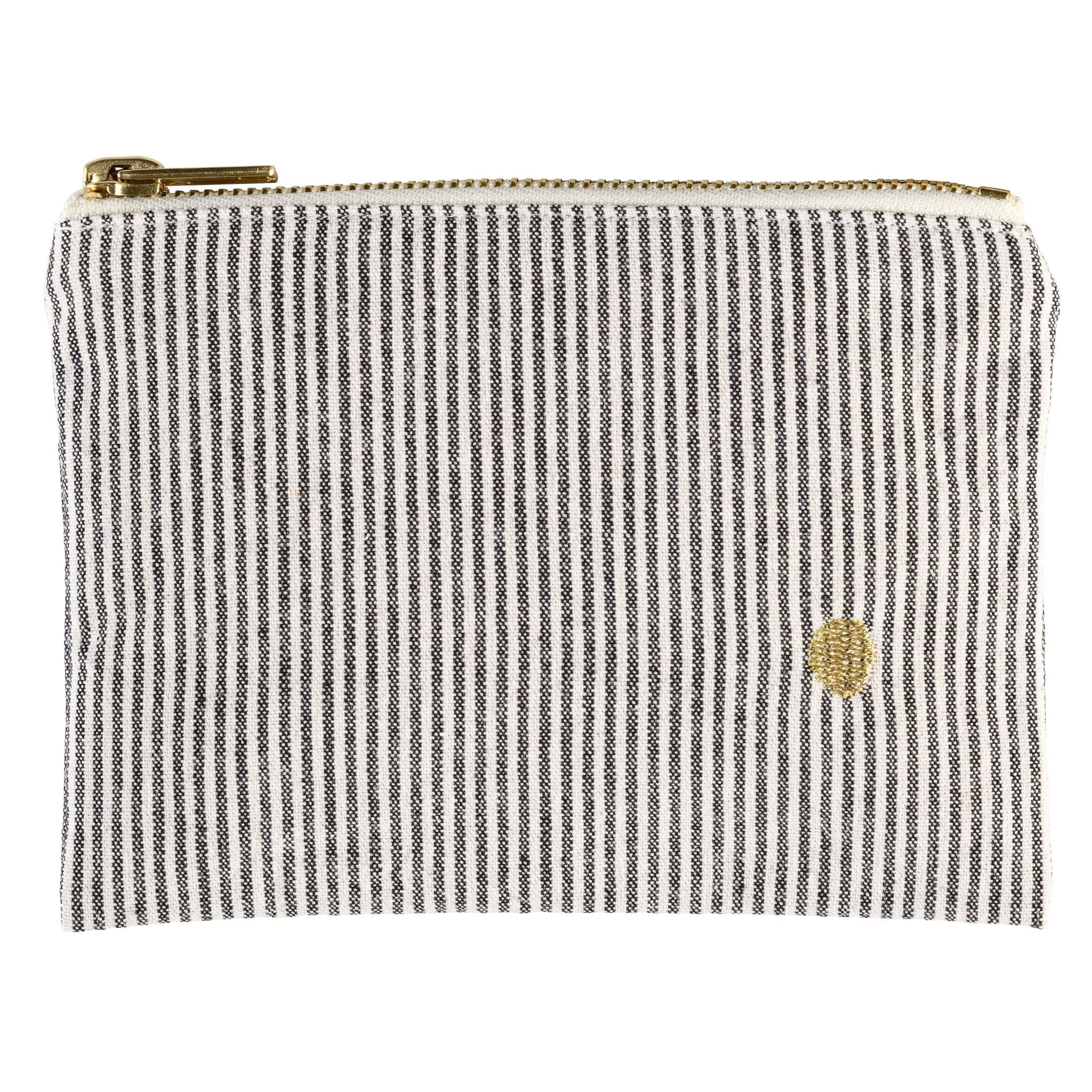 Kosmetikbeutel gestreift  - Grösse S