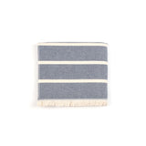 Strandtuch Belém – blau/beige