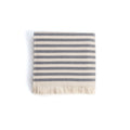 Strandtuch Barra schwarz/beige