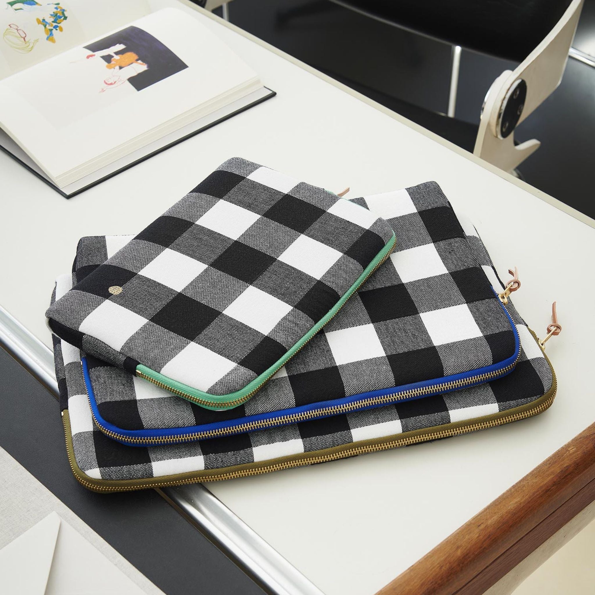 Laptop Hülle kariert Max - 13/14 Zoll