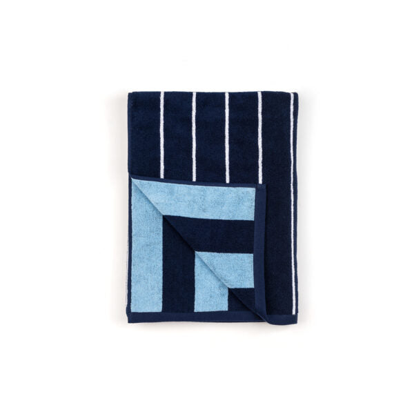 tores nova badetuch blau weiss und hellblau blau