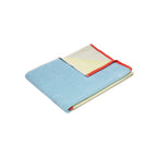 Handtuch BLOCK hellblau/bunt