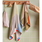 Handtuch BLOCK hellblau/bunt