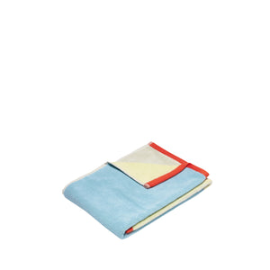 Handtuch BLOCK Grösse S hellblau/bunt