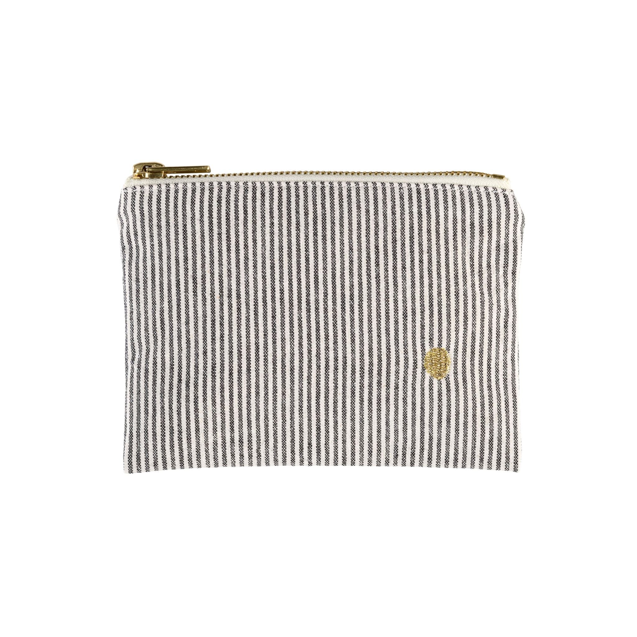 Kleine Kosmetiktasche aus Bio-Baumwolle