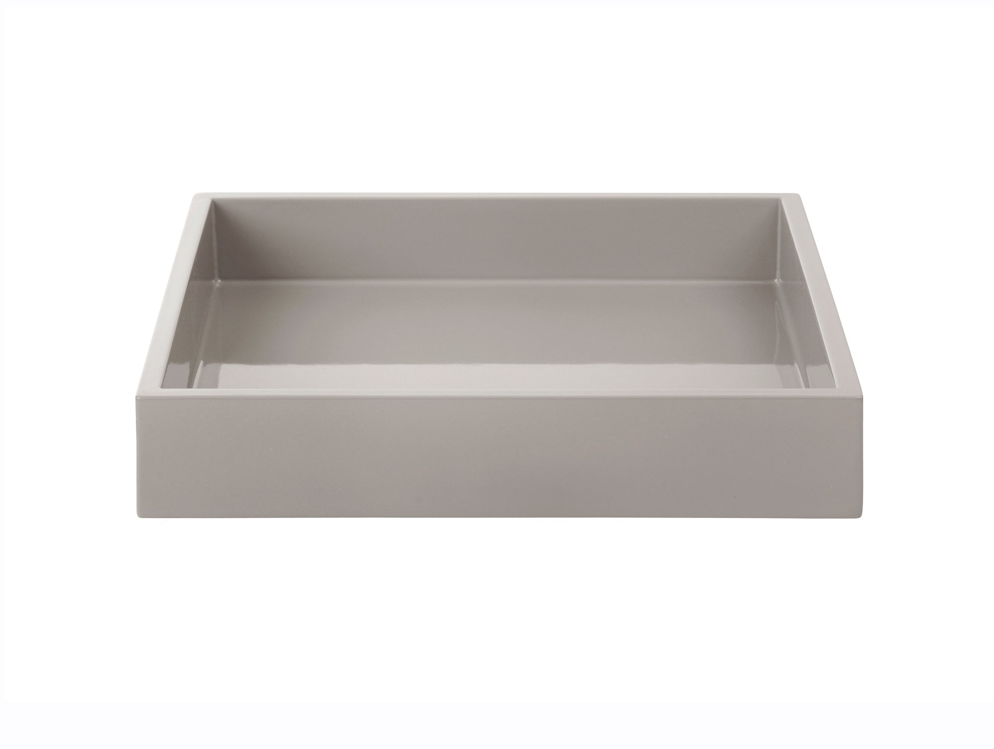 Lacktablett LUX 19 x 19 x 3,5 cm in diversen Farben
