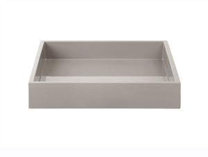 Lacktablett LUX 19 x 19 x 3,5 cm in diversen Farben