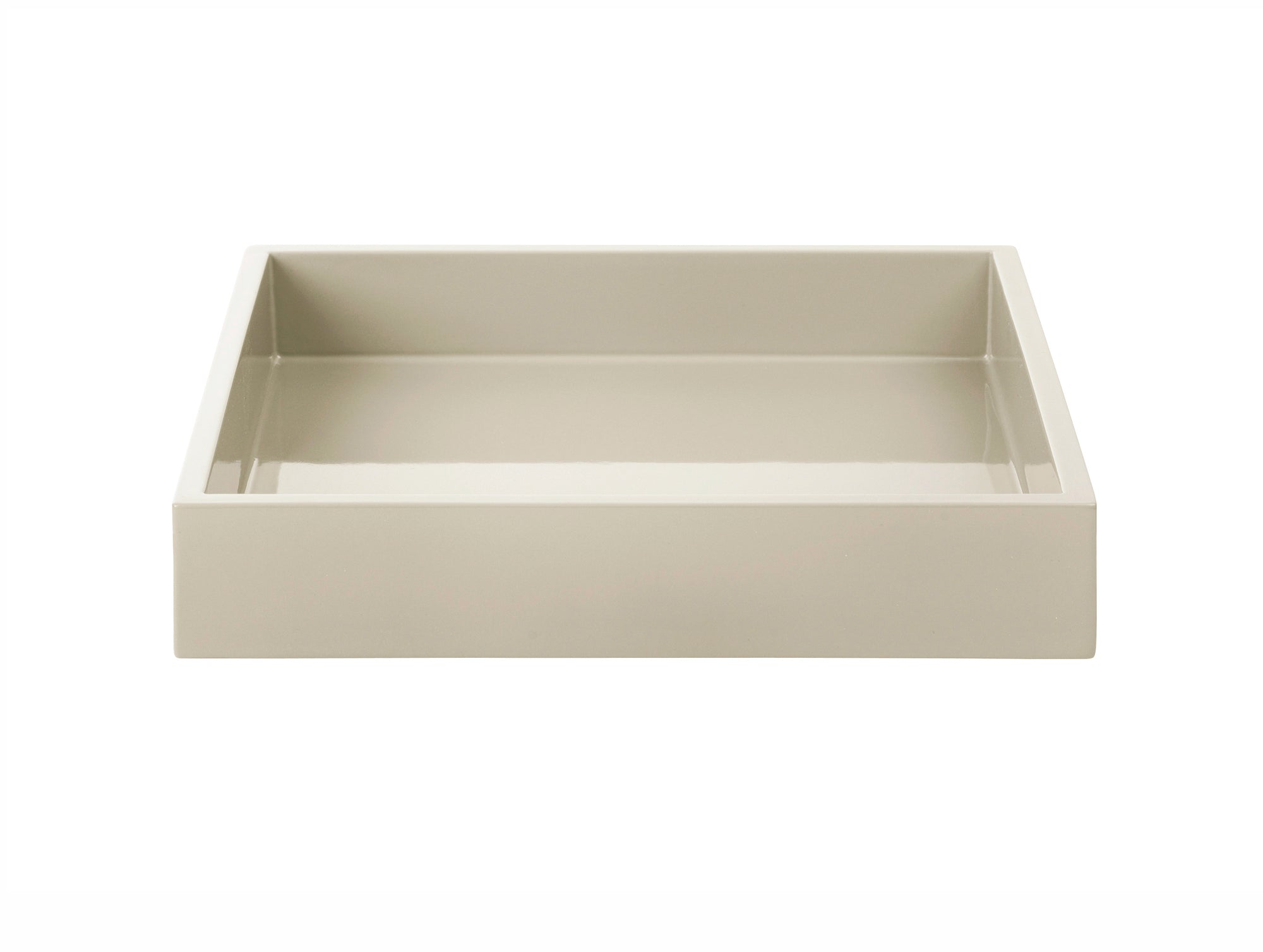 Lacktablett LUX 19 x 19 x 3,5 cm in diversen Farben