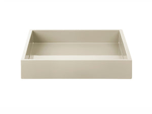 Lacktablett LUX 19 x 19 x 3,5 cm in diversen Farben
