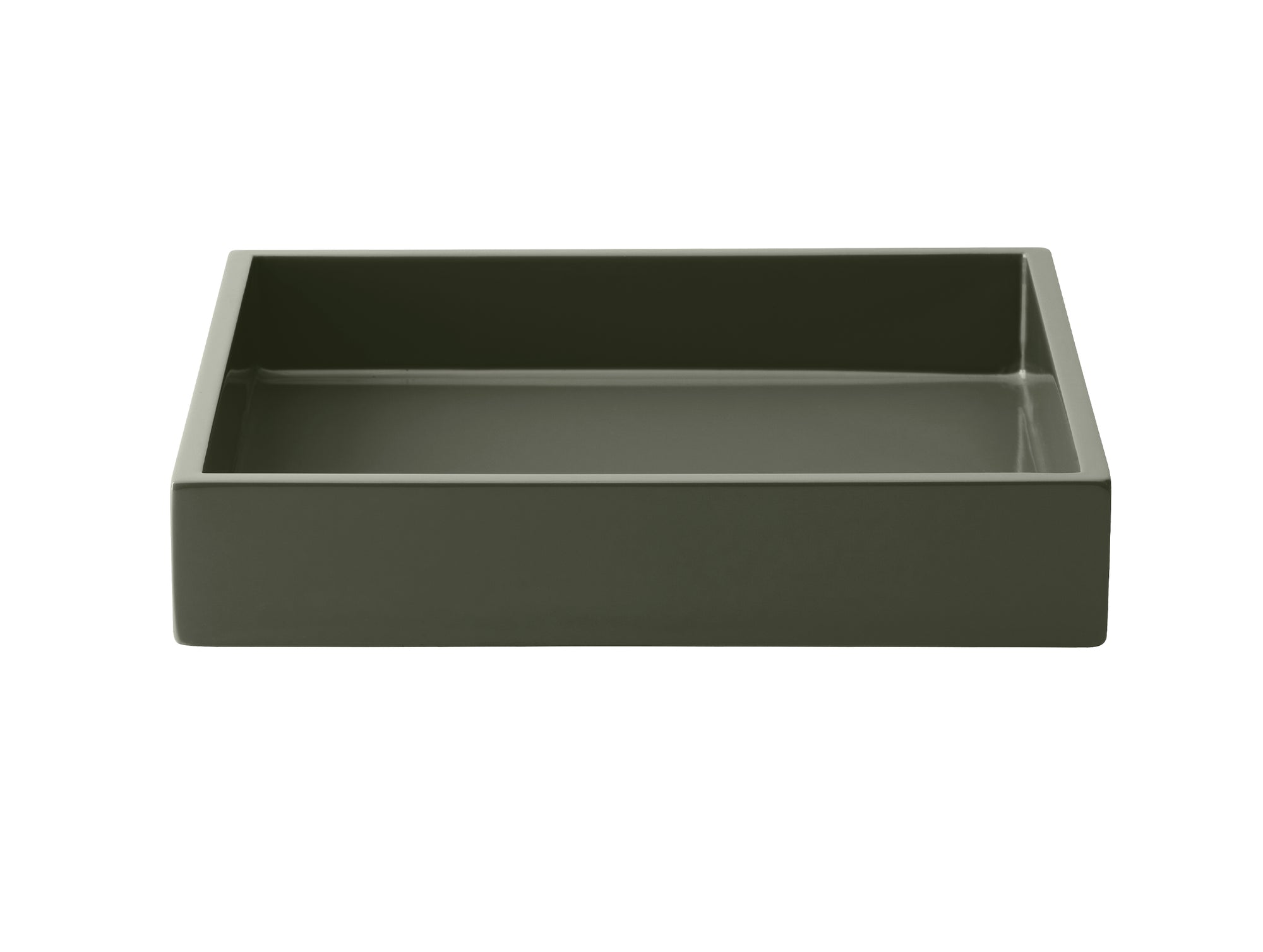 Lacktablett LUX 19 x 19 x 3,5 cm in diversen Farben