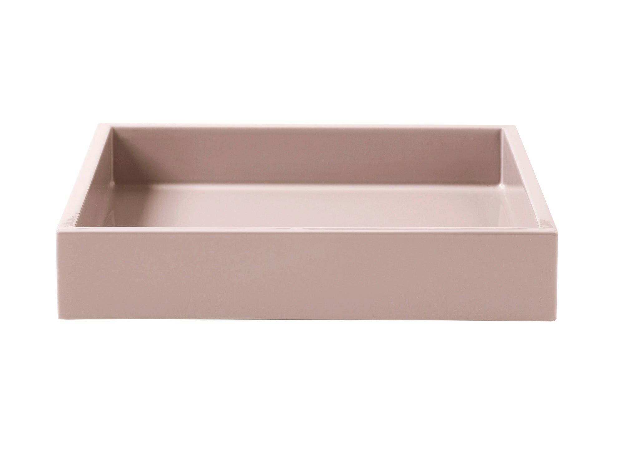 Lacktablett LUX 19 x 19 x 3,5 cm in diversen Farben