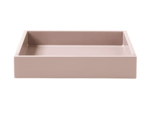 Lacktablett LUX 19 x 19 x 3,5 cm in diversen Farben
