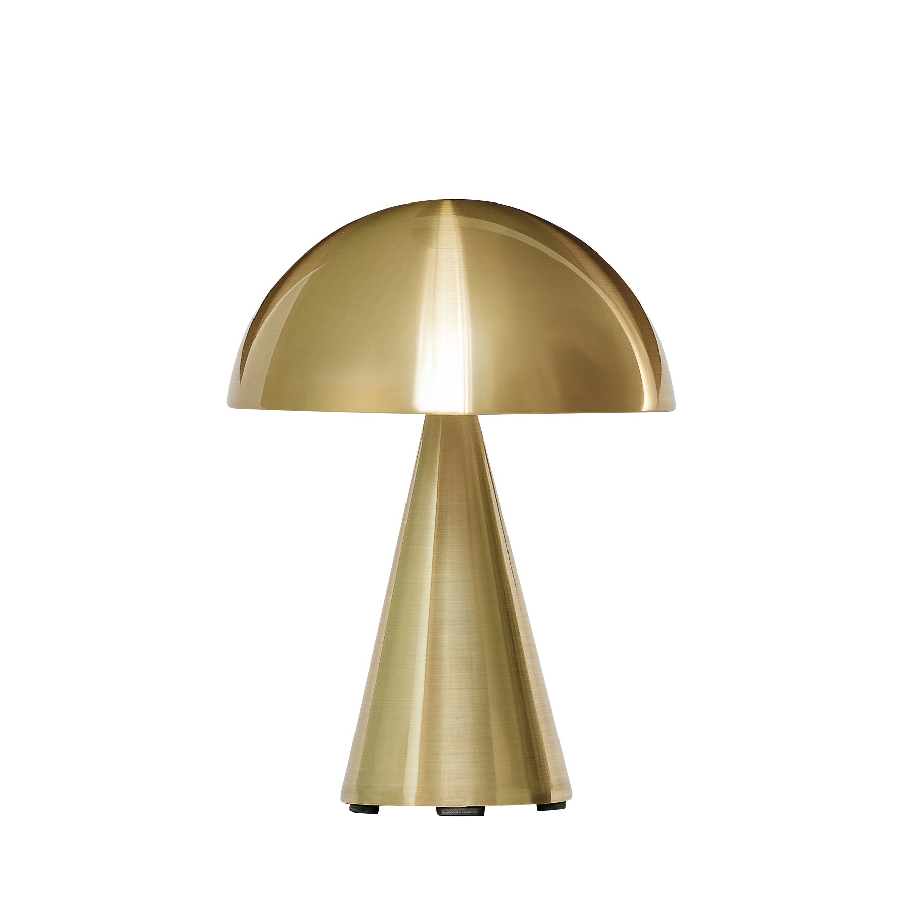 Mush Tragbare Lampe Messingfarben