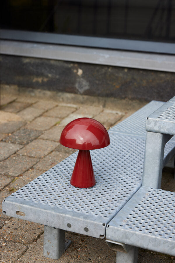 Mush Tragbare Lampe Rot
