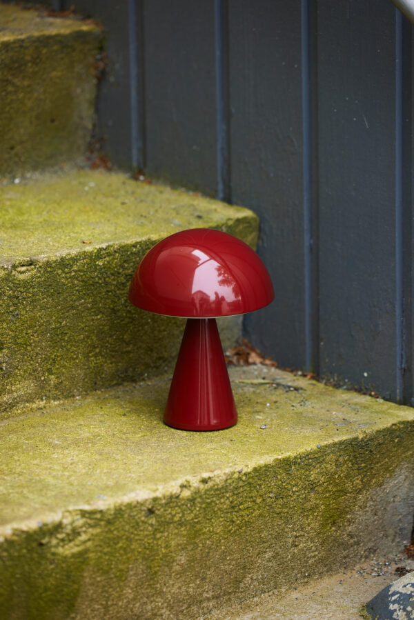 Mush Tragbare Lampe Rot
