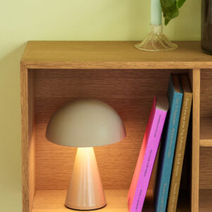 Mush Tragbare Lampe Sandfarben