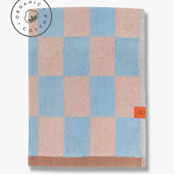 RETRO Handtuch hellblau