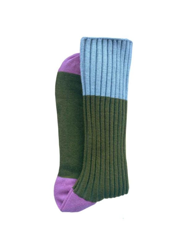 Socken YVETTE OLIVE Grösse 39/41