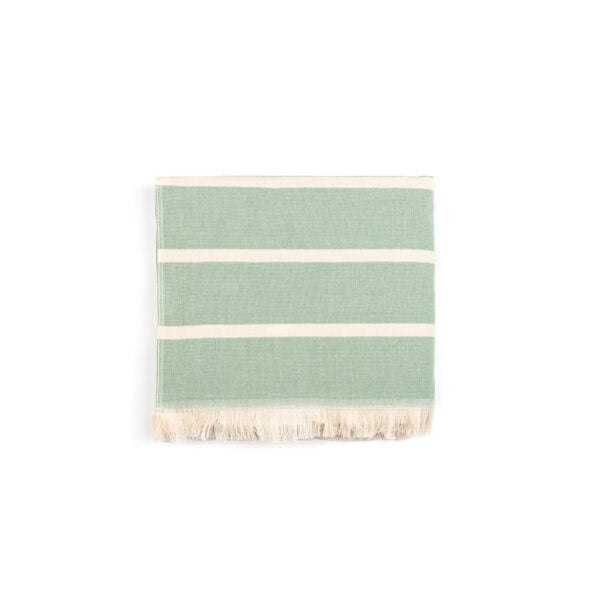 Strandtuch Belém grün/beige