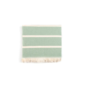 Strandtuch Belém grün/beige