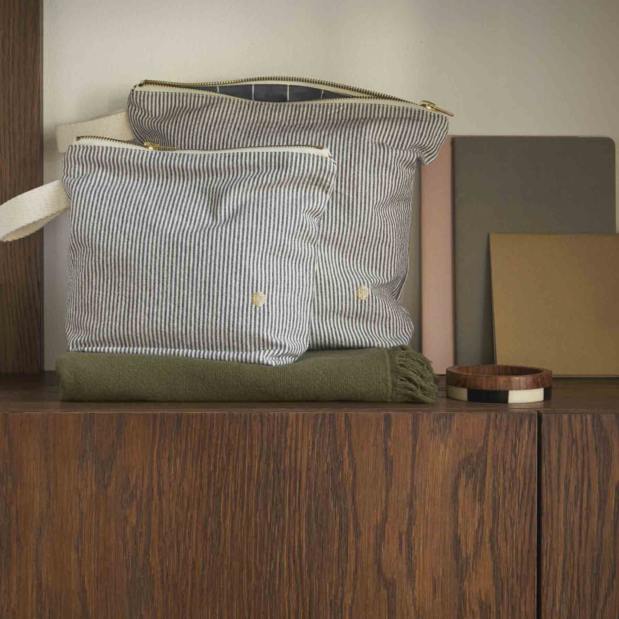 Kosmetikbeutel Gestreift