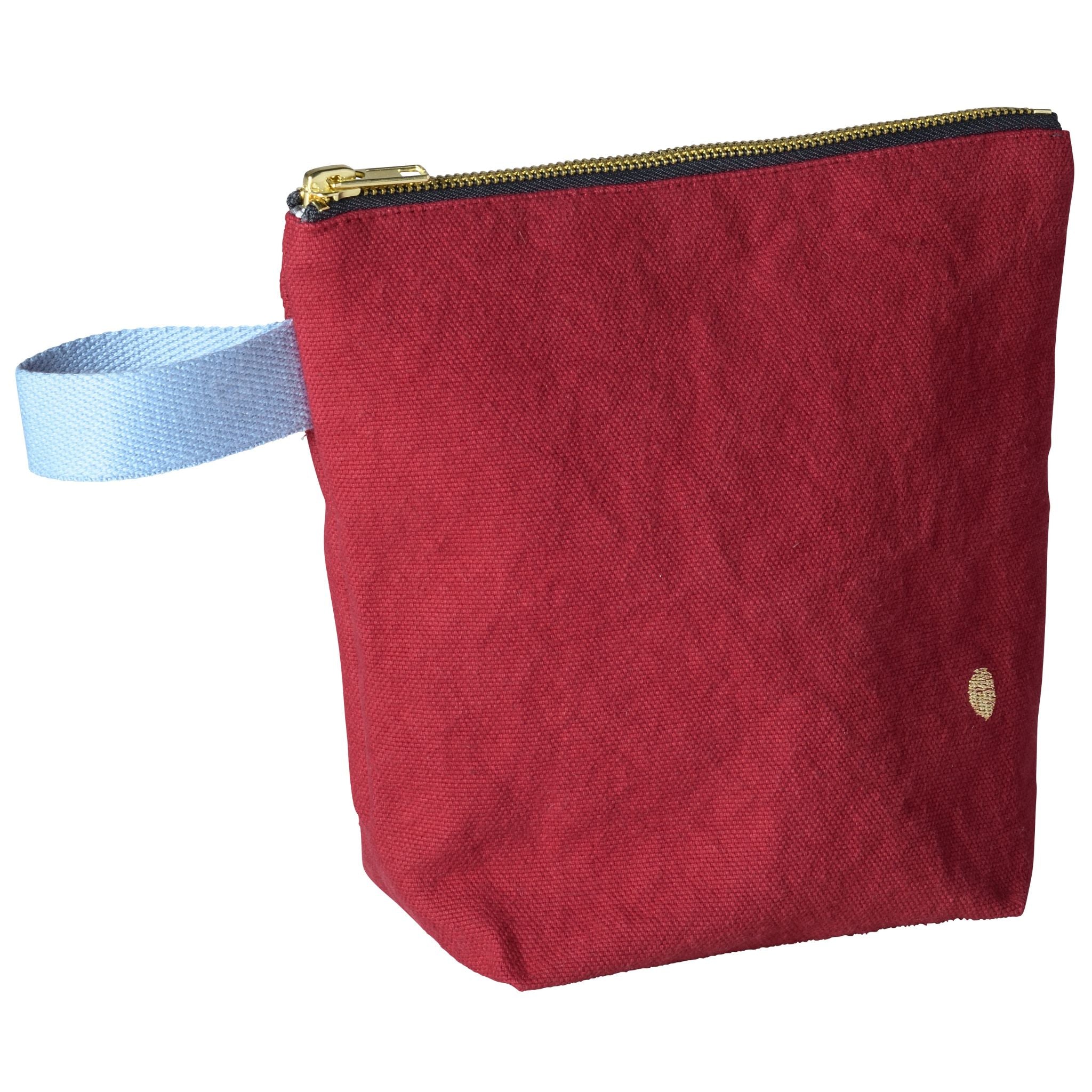 Kosmetikbeutel aus Bio-Baumwolle mit Standform